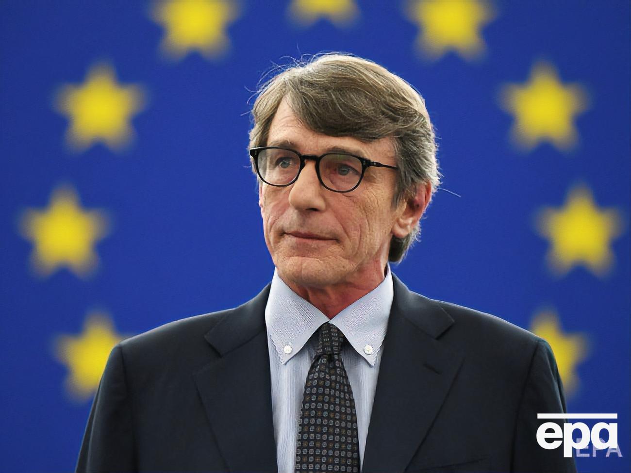 Сассолі: Я не думаю, що в найближчому майбутньому будуть якісь зміни в позиції Європейської ради, Європейської комісії або політичних груп парламенту