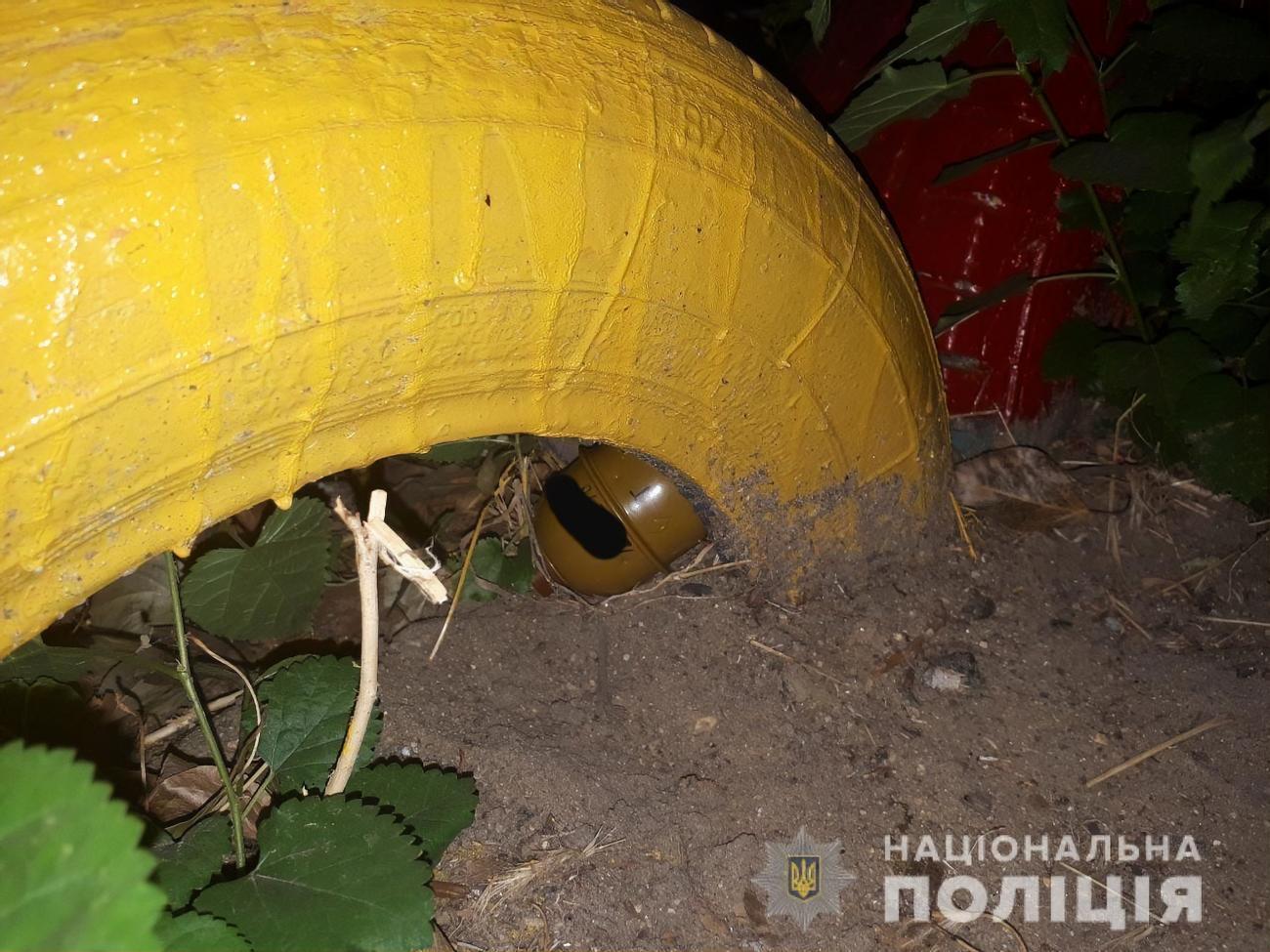 Мужчина спрятал гранату на детской площадке, потому что мама не разрешила ему оставить ее дома