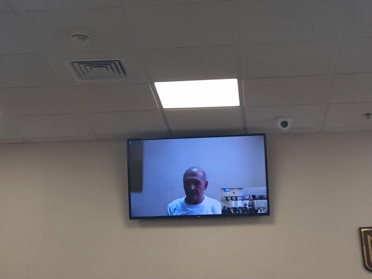 Цемах давав свідчення за допомогою відеозв'язку