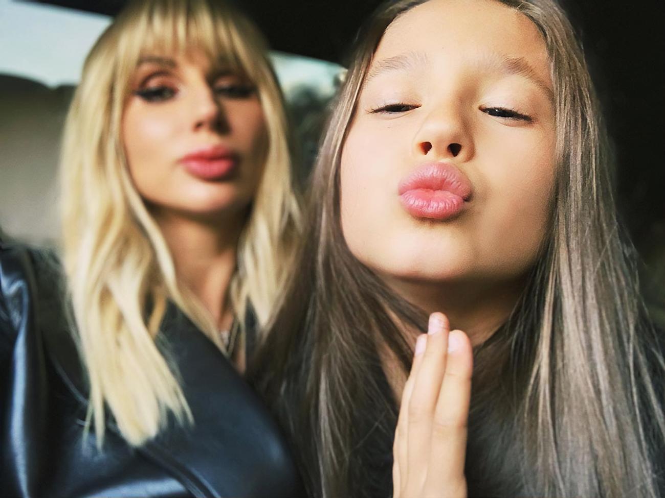 Loboda с дочерью посетила концерт Rammstein