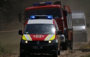 ГСЧС: К месту пожара направили 25 единиц техники