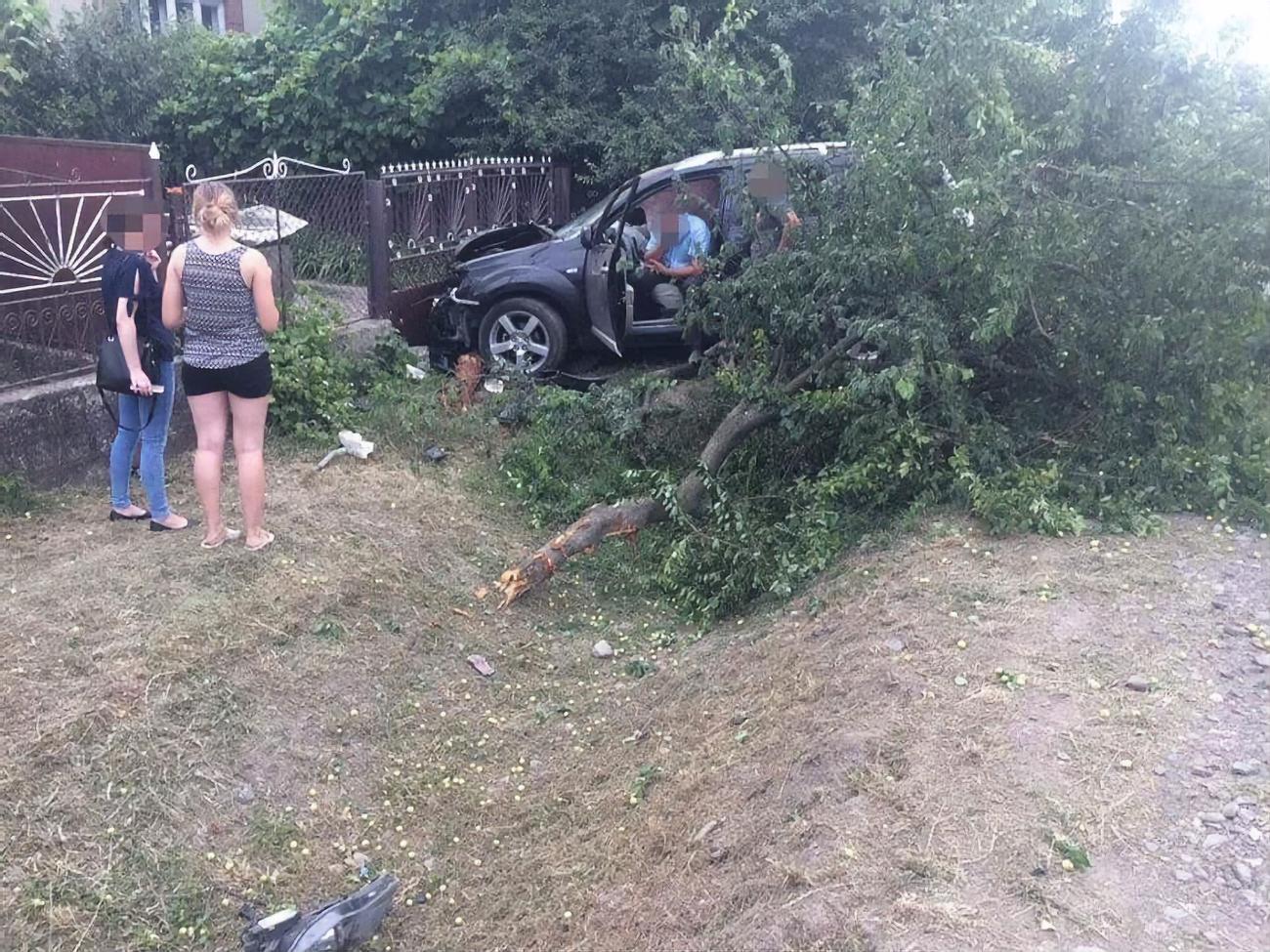 Водитель Mitsubishi Outlander не справился с управлением и съехал в кювет, где совершил наезд на девочку