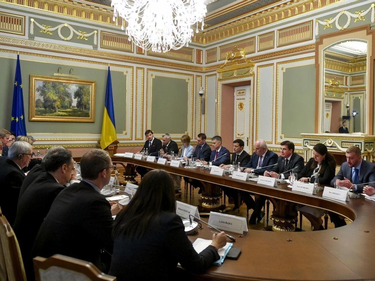 Саміт відбувався в Маріїнському палаці в Києві