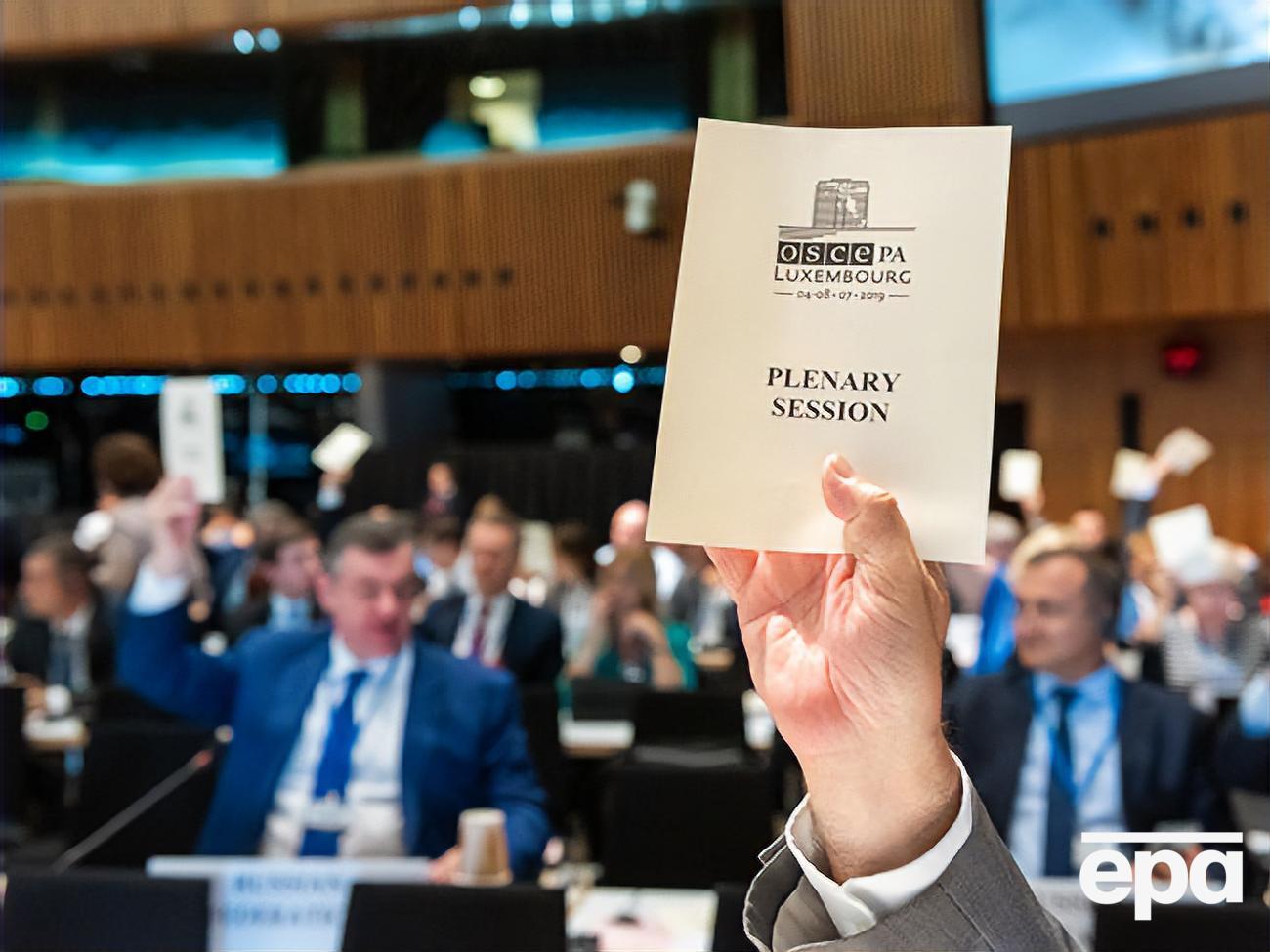 ПА ОБСЕ приняла Люксембургскую декларацию