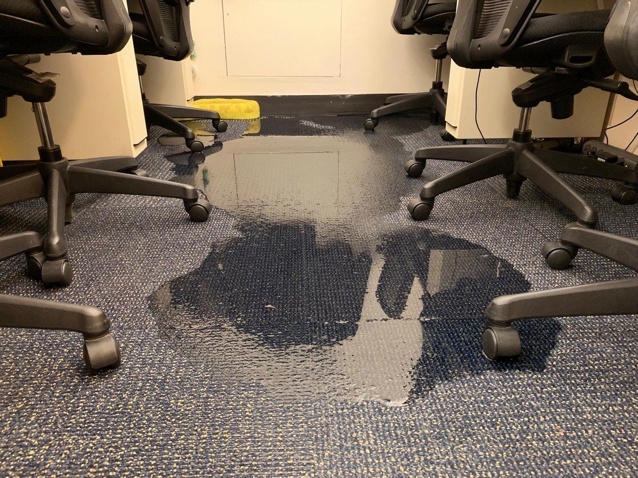 В Белом доме затопило помещение, в котором проходят брифинги для прессы