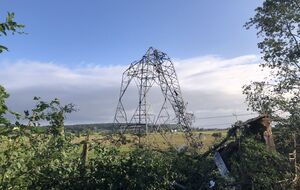 У Люксембурзі пошкоджено лінії електропередач