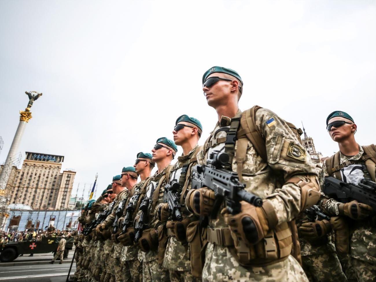 В отличие от 2014–2018 годов, военного парада в Киеве на этот раз не будет