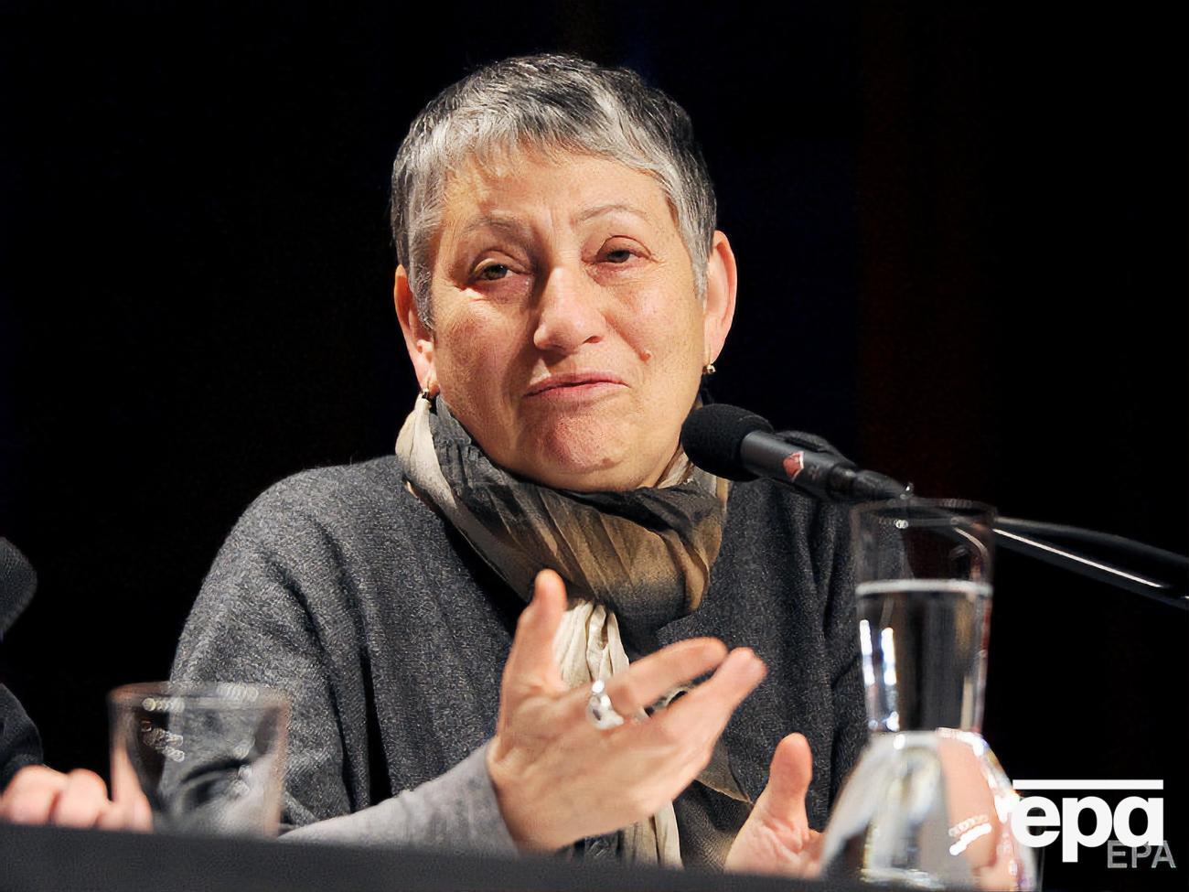 Уліцька &ndash; росгвардійцям:&nbsp;Мы не драться пришли &ndash; разговаривать, и не надо нас отоваривать