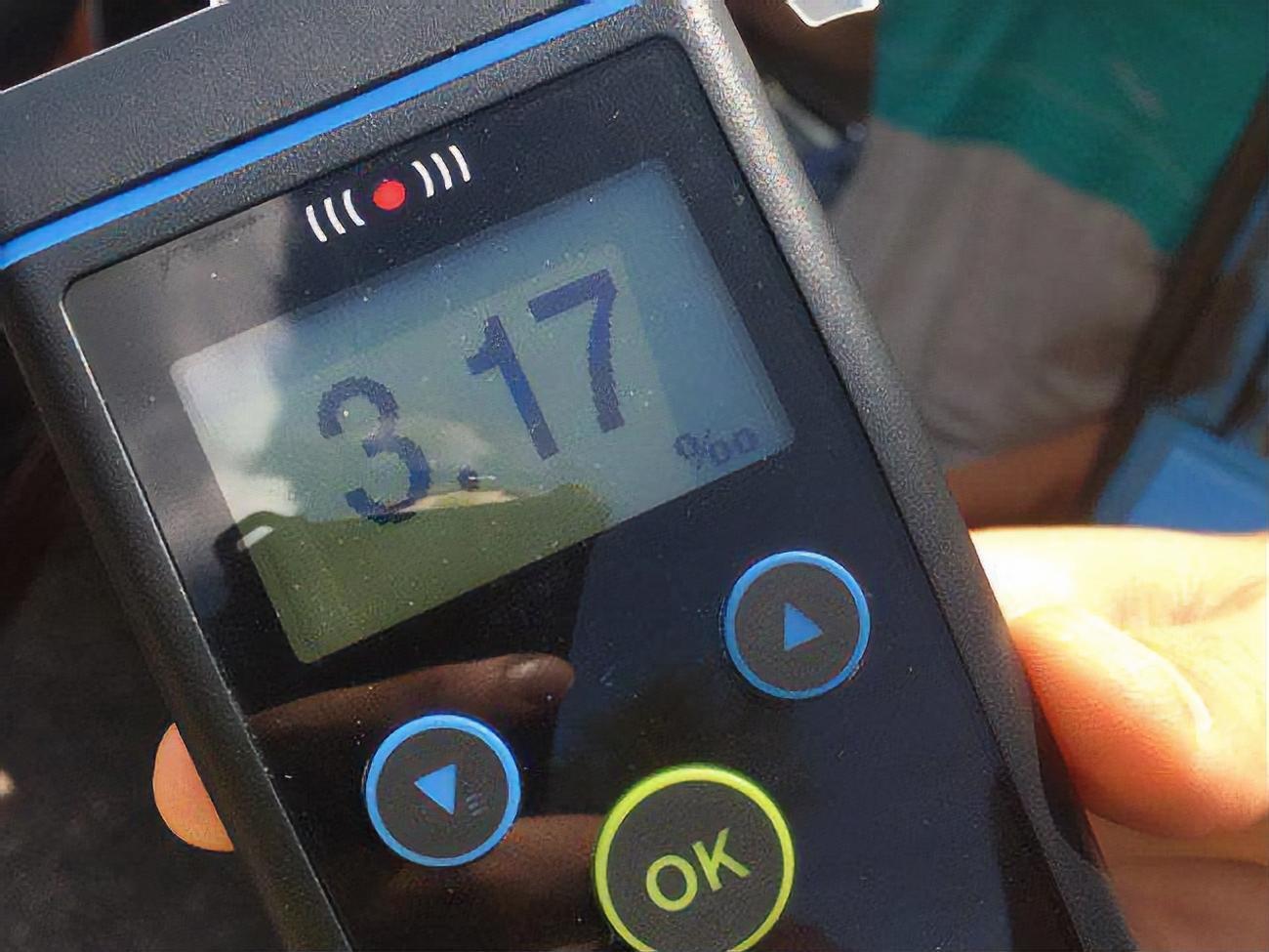 Щодо нетверезого водія склали протокол про адміністративне правопорушення