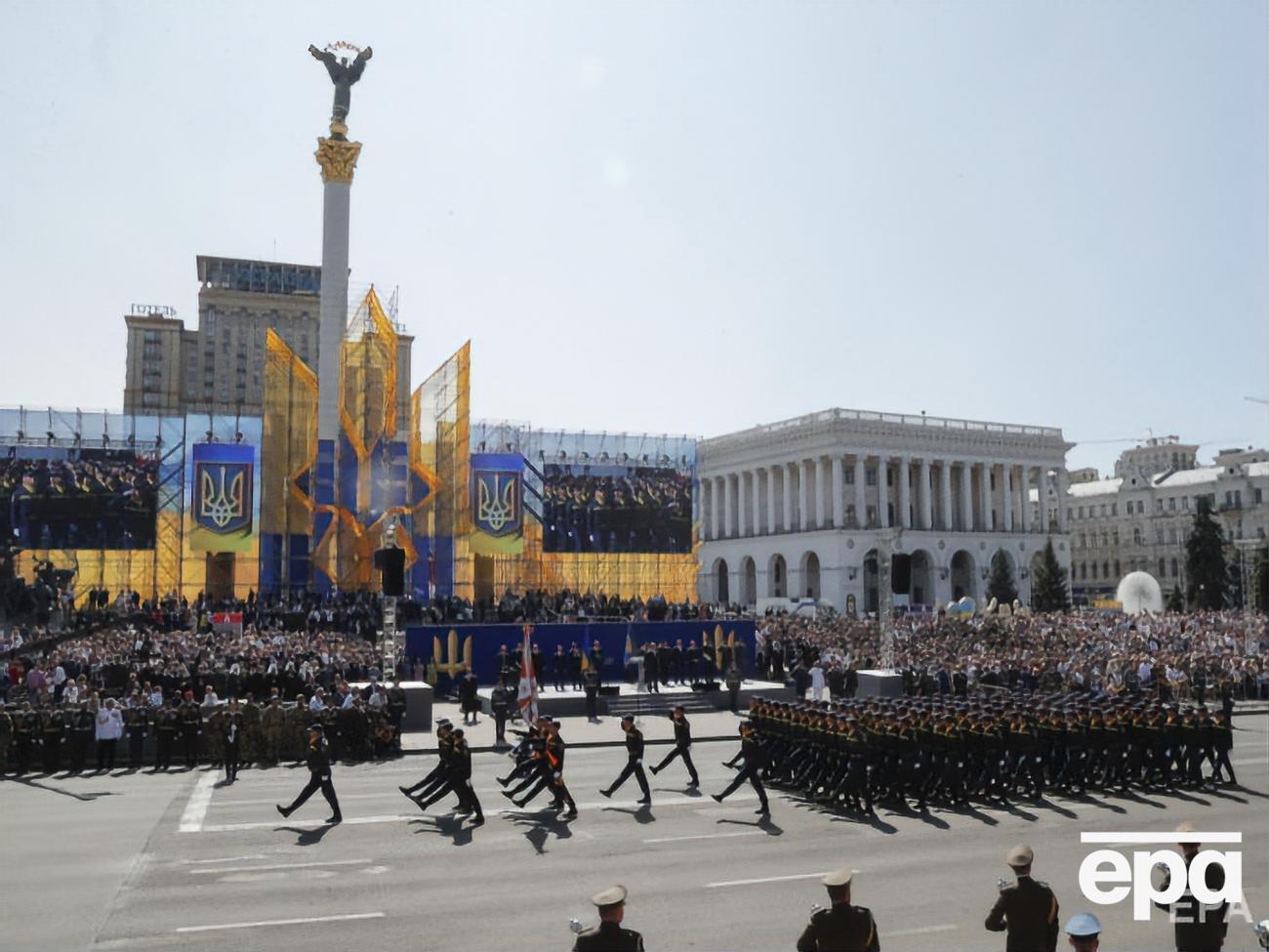 Зеленский заявлял, что военного парада 24 августа не будет