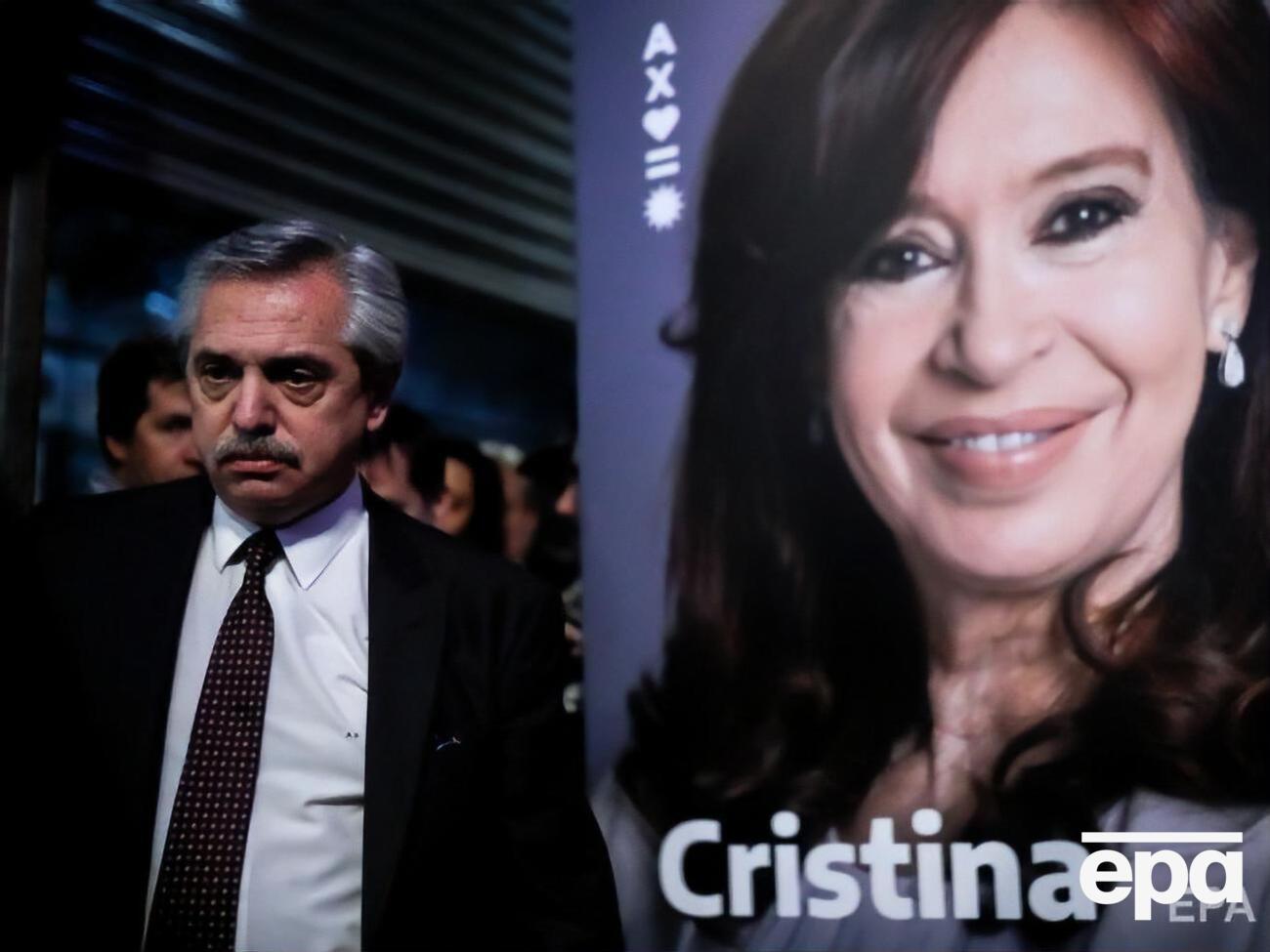 Експрем'єр Фернандес та експрезидентка Кіршнер мають гарні шанси прийти до влади в Аргентині