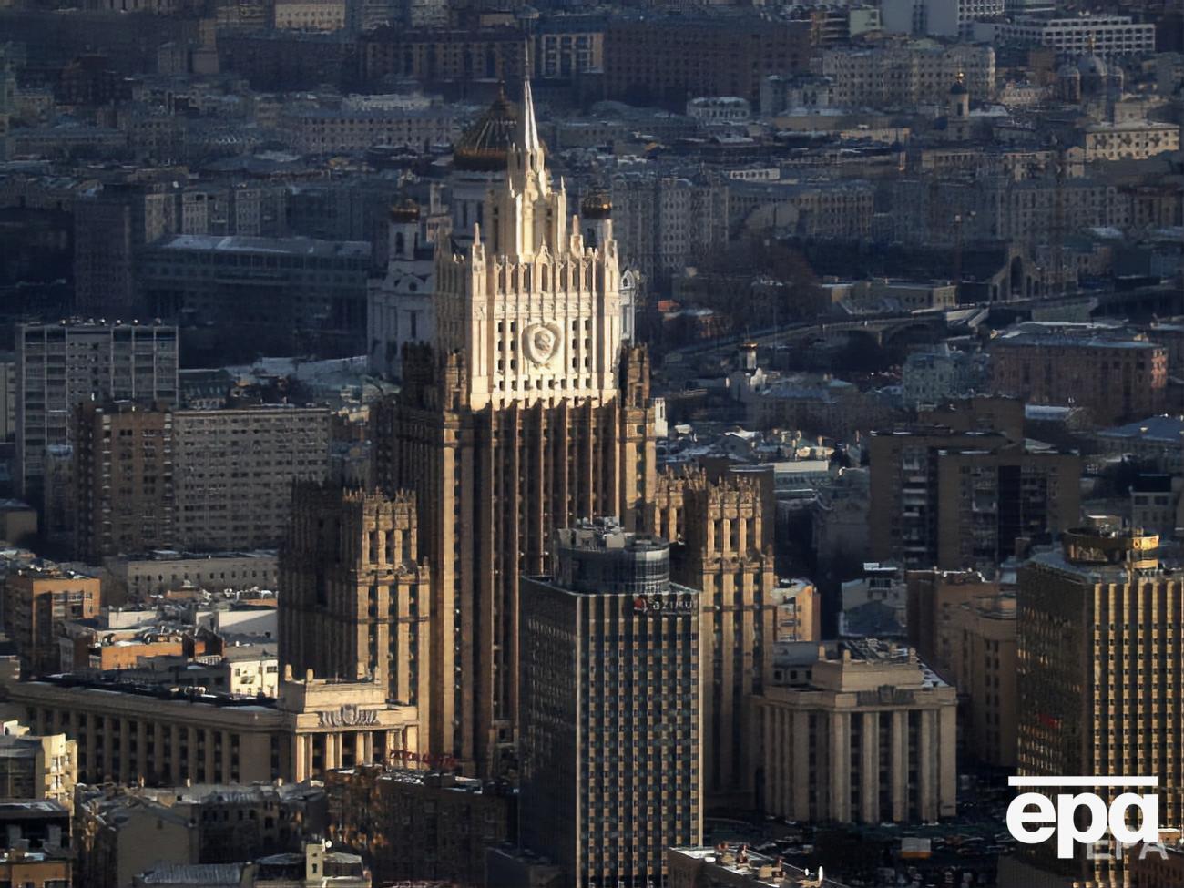 МЗС РФ заявило, що російського дипломата в Україні оголосили персоною нон ґрата у травні 2019 року