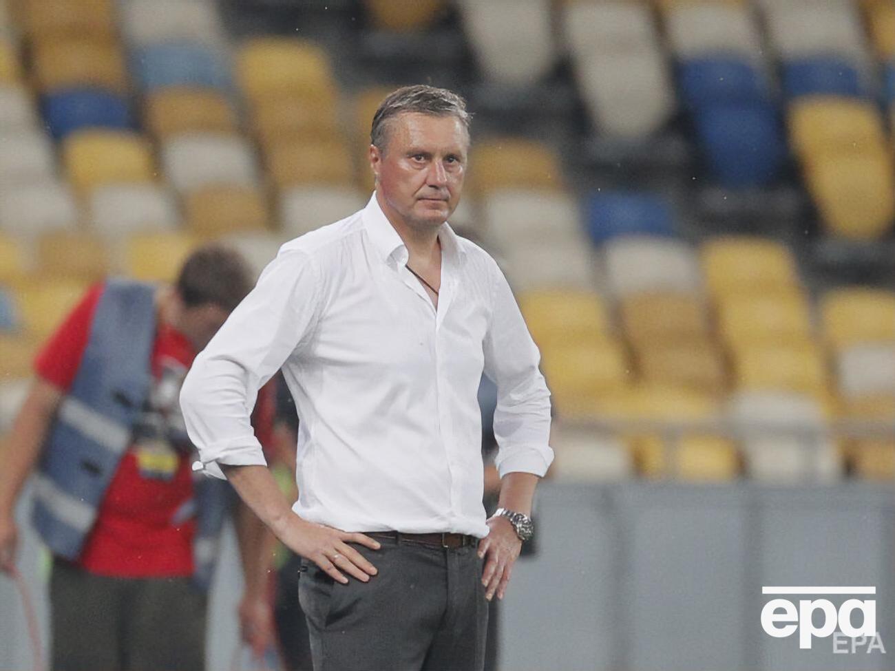 Хацкевич возглавляет "Динамо" с 2017 года