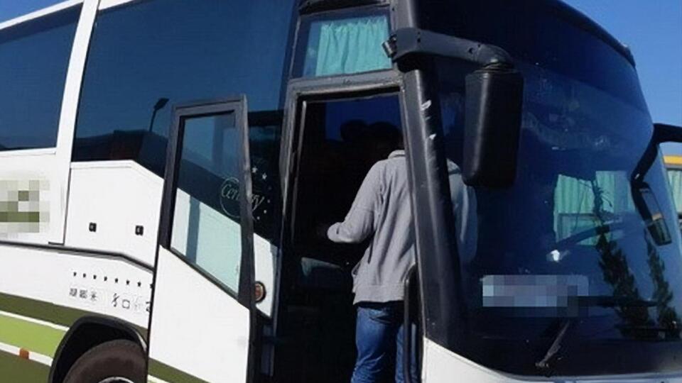 Автобус було заарештовано