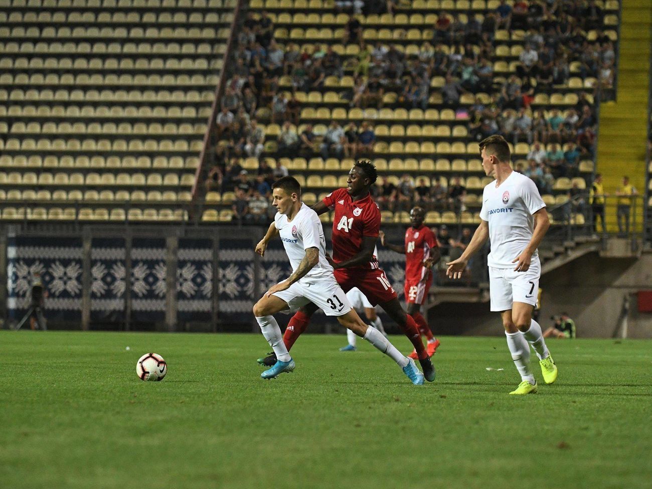 Игра проходила в Запорожье