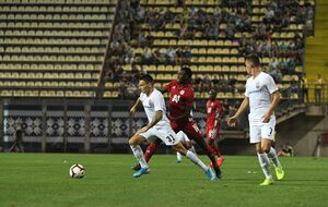 Игра проходила в Запорожье