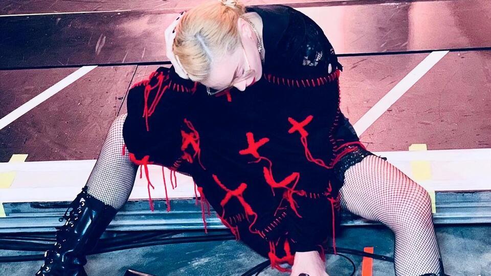 Мадонна показала фізичну підготовку