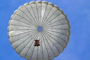 У жінки вже був досвід стрибків із парашутом