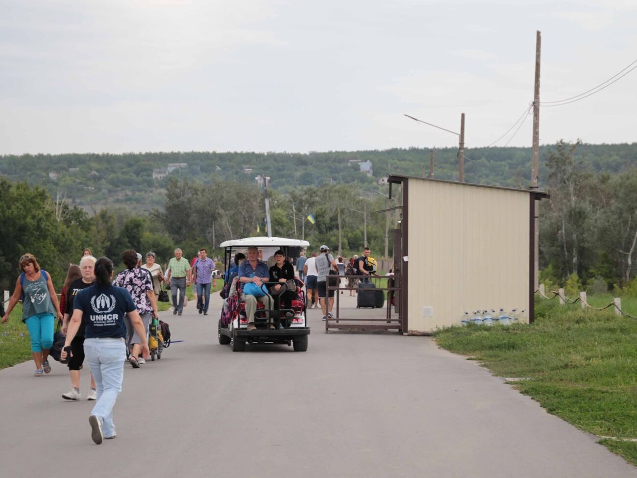 Протяжність маршруту електромобіля &ndash; 800 м