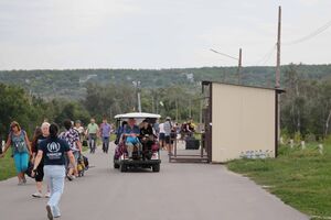 Протяжність маршруту електромобіля – 800 м