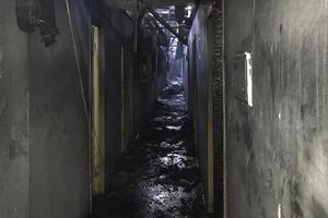 Всего с места происшествия эвакуировали около 150 человек
