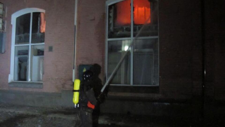 Отель горел в ночь на 17 августа