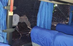 Сутички спричинив напад на автобус із футболістами