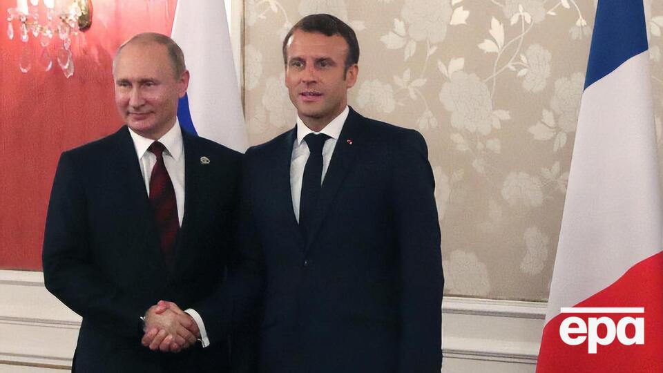 Макрон і Путін мають намір обговорити Україну, Іран і торгову війну США та Китаю