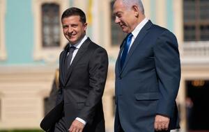 Перед вильотом у Київ Нетаньяху говорив, що має намір обговорити із Зеленським, зокрема, питання зони вільної торгівлі між країнами