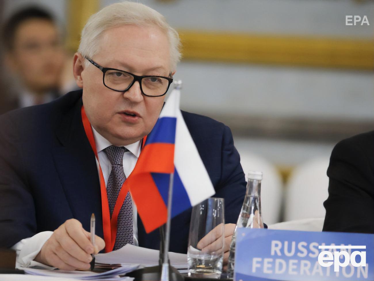 Рябков: Росія не дозволить владі інших країн розмовляти з нею за допомогою "тиску, пресингу і сили"