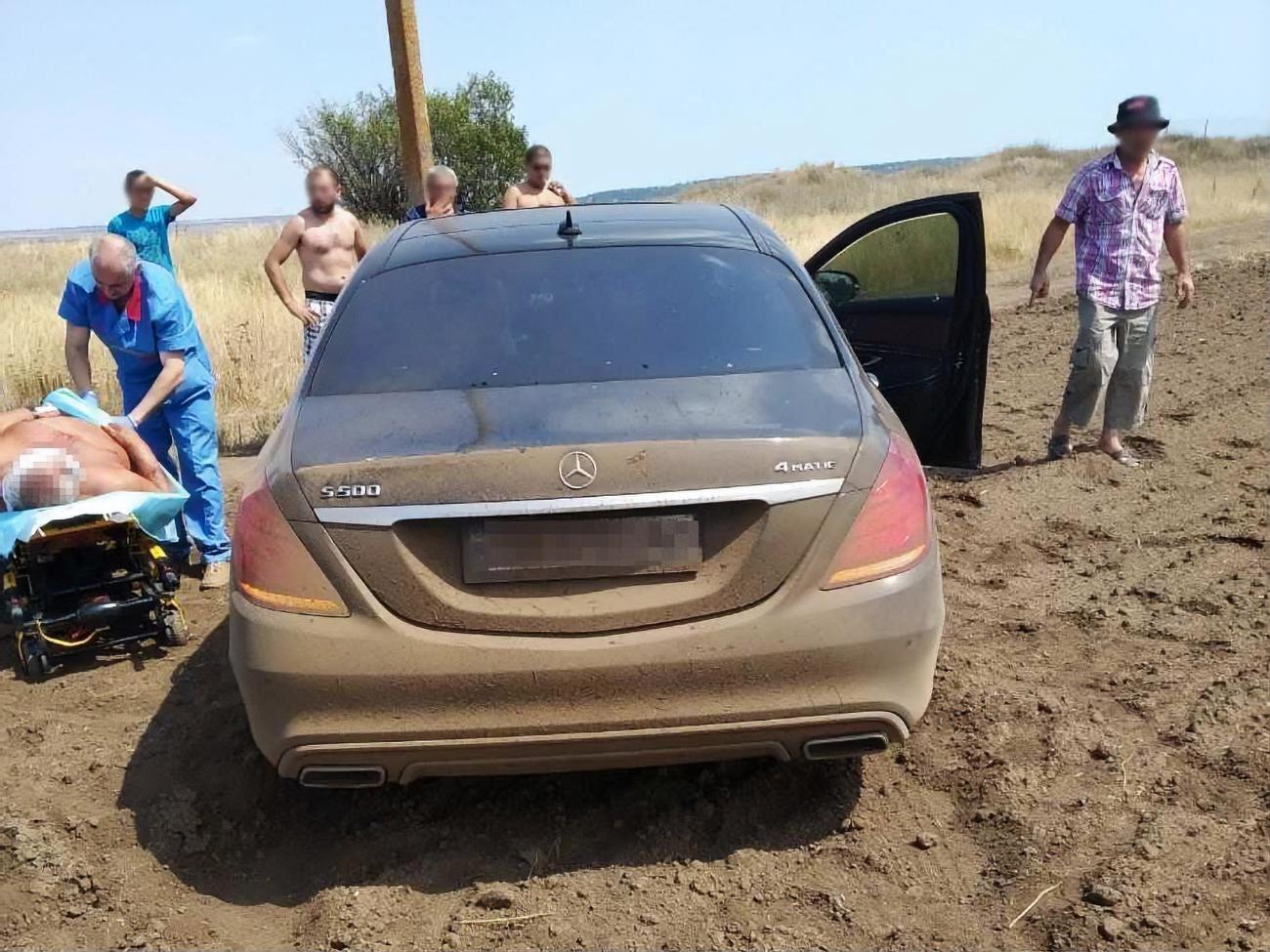 За рулем Mercedes находился житель Одессы