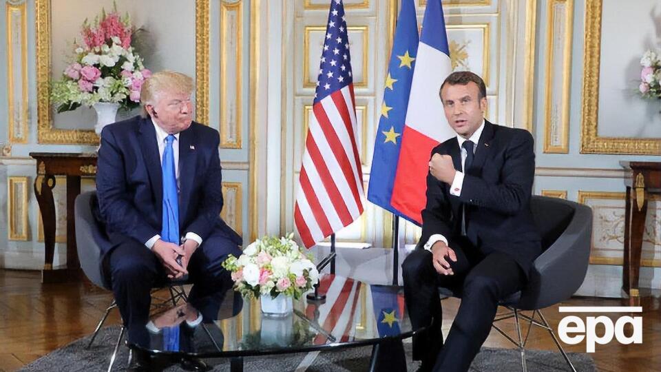 Трамп і Макрон поговорили телефоном