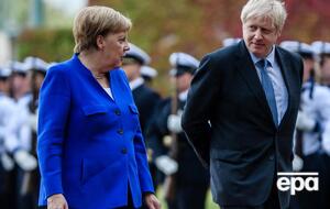 Меркель приняла Джонсона в Берлине