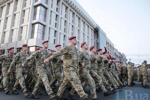 В центре Киева прошла репетиция Шествия достоинства. Фоторепортаж