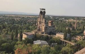 "Юный коммунар" – радиоактивная шахта, сейчас затоплено 35% шахты