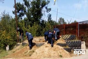 Роботами займаються співробітники ДСНС