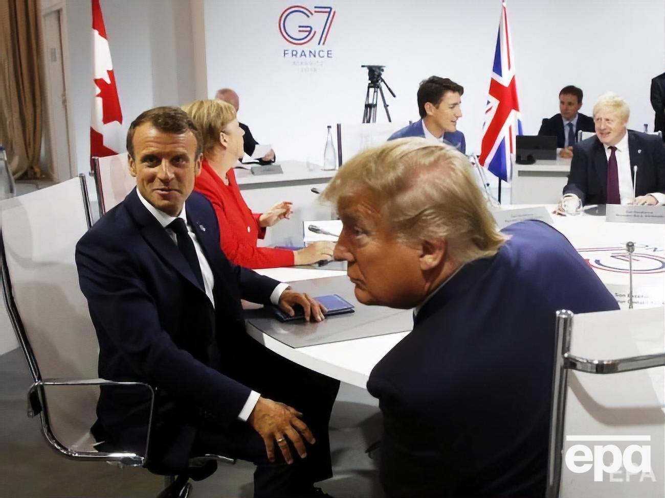 Макрон і Трамп обговорили ситуацію в Ірані