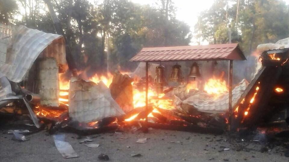В 5.06 огонь локализовали, в 7.15 ликвидировали