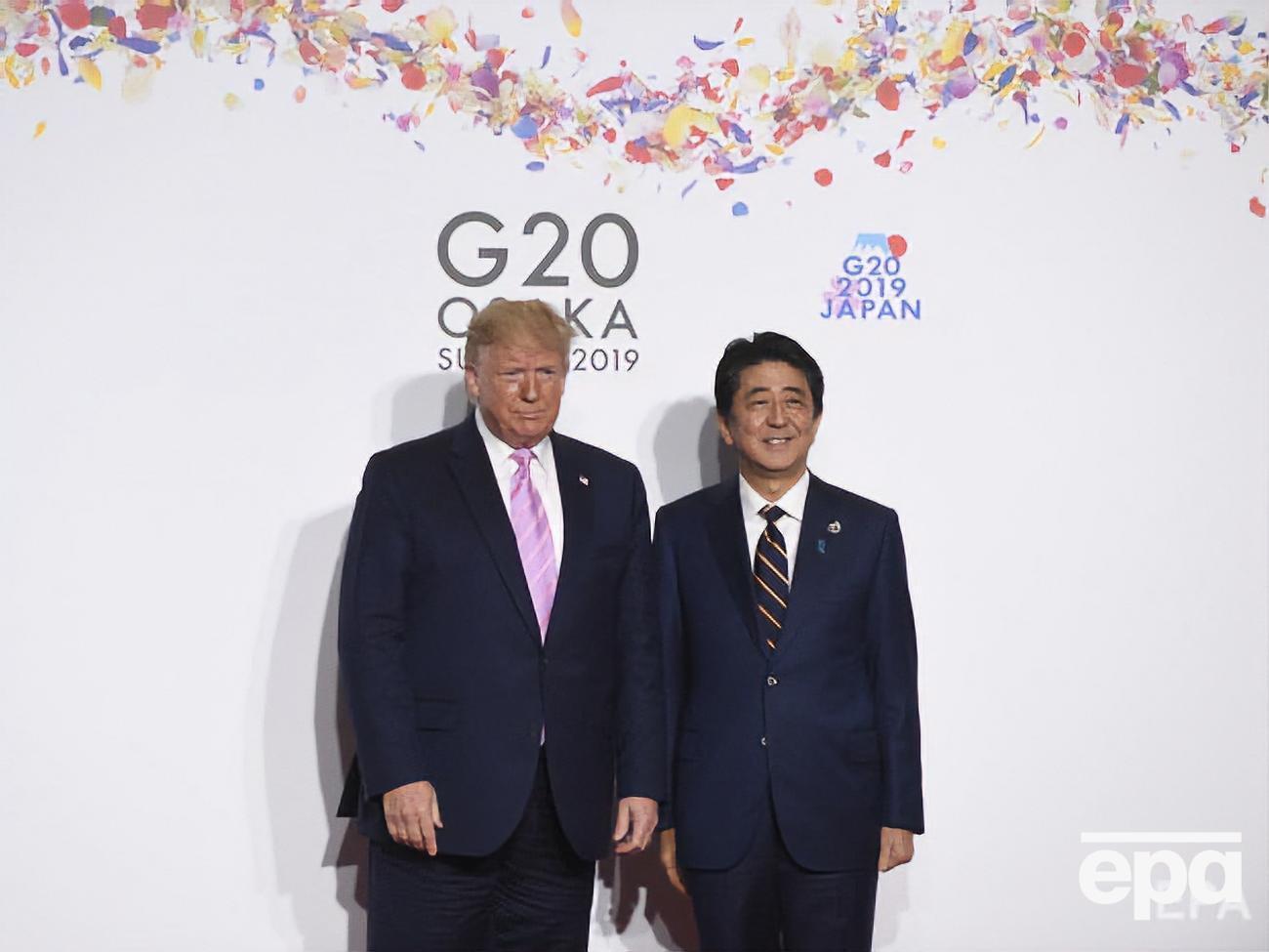 Трамп встретился с Абэ