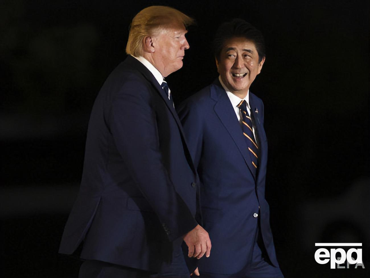 Абэ и Трамп обсудили торговое соглашение между Японией и США