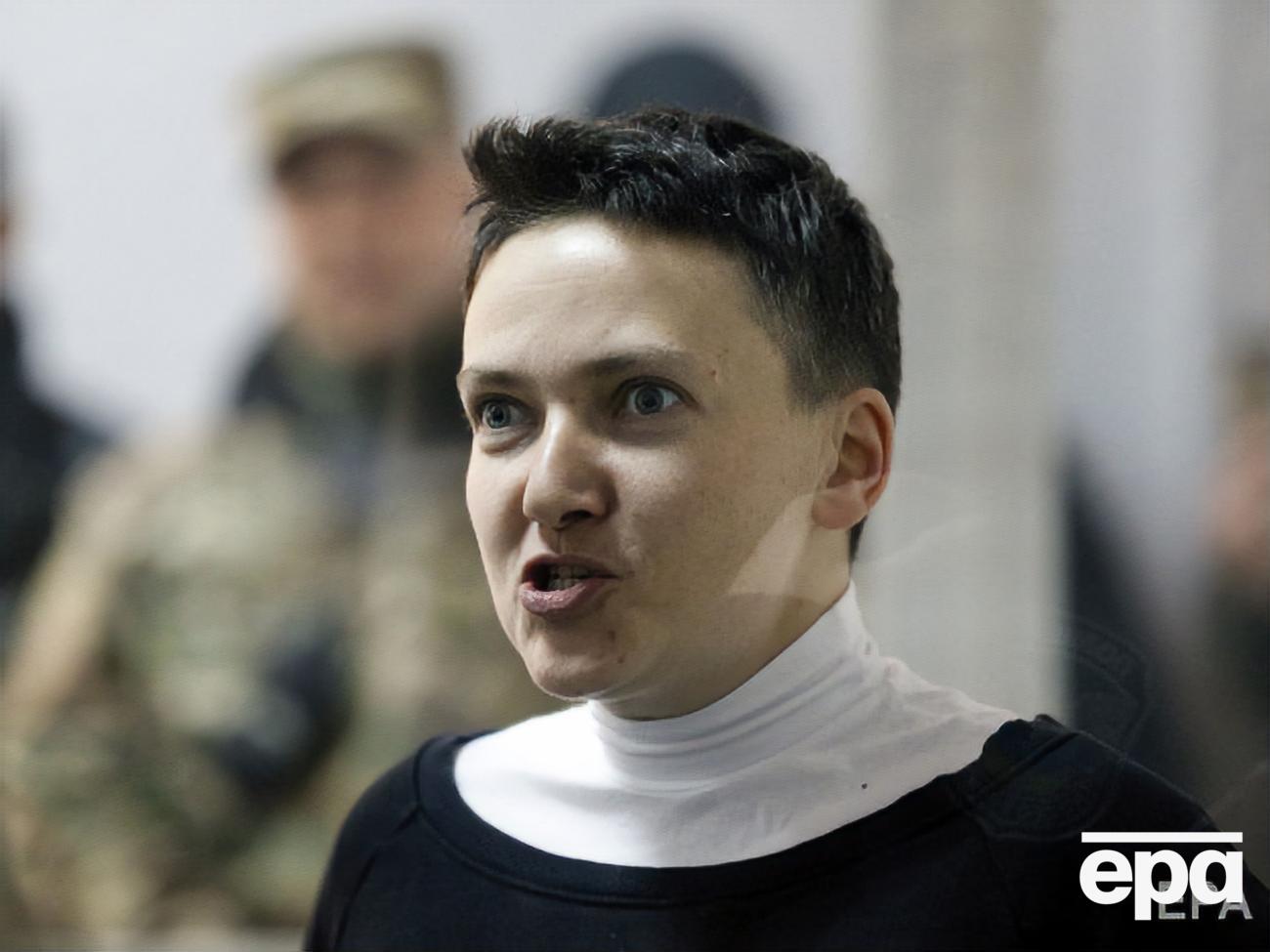 За версією слідства, Савченко (на фото) і Рубан планували "широкомасштабні терористичні атаки" в центрі Києва