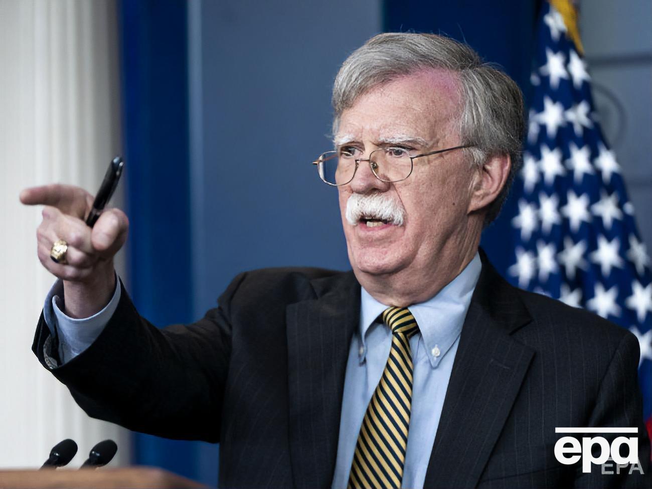 Болтон: У США есть большой интерес в том, что происходит между Украиной и Россией