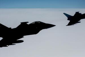 Усього винищувачі НАТО тричі піднімалися в повітря