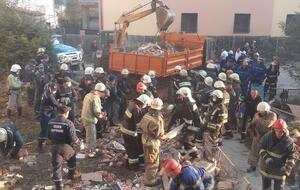 Обвал під'їзду стався приблизно о 2.50 28 серпня на вулиці Грушевського