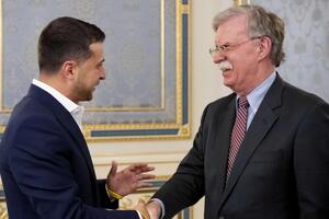 Зеленский и Болтон обсуждали возможности углубления украинско-американского сотрудничества в сферах безопасности и обороны