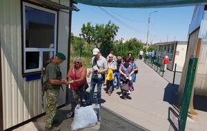 КПВВ "Майорское" снова работает