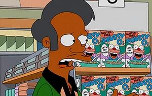 Персонж Апу, по сценарию, является выходцем из Индии