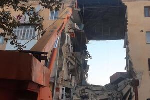 Частину чотириповерхового будинку у Дрогобичі зруйновано