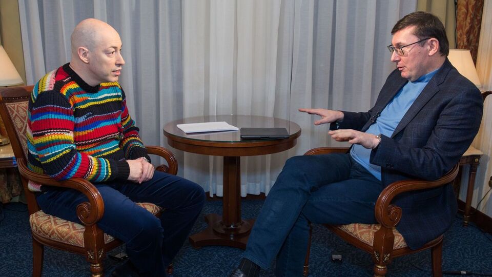 Трансляція інтерв'ю Гордона з Луценком розпочнеться об 11.30