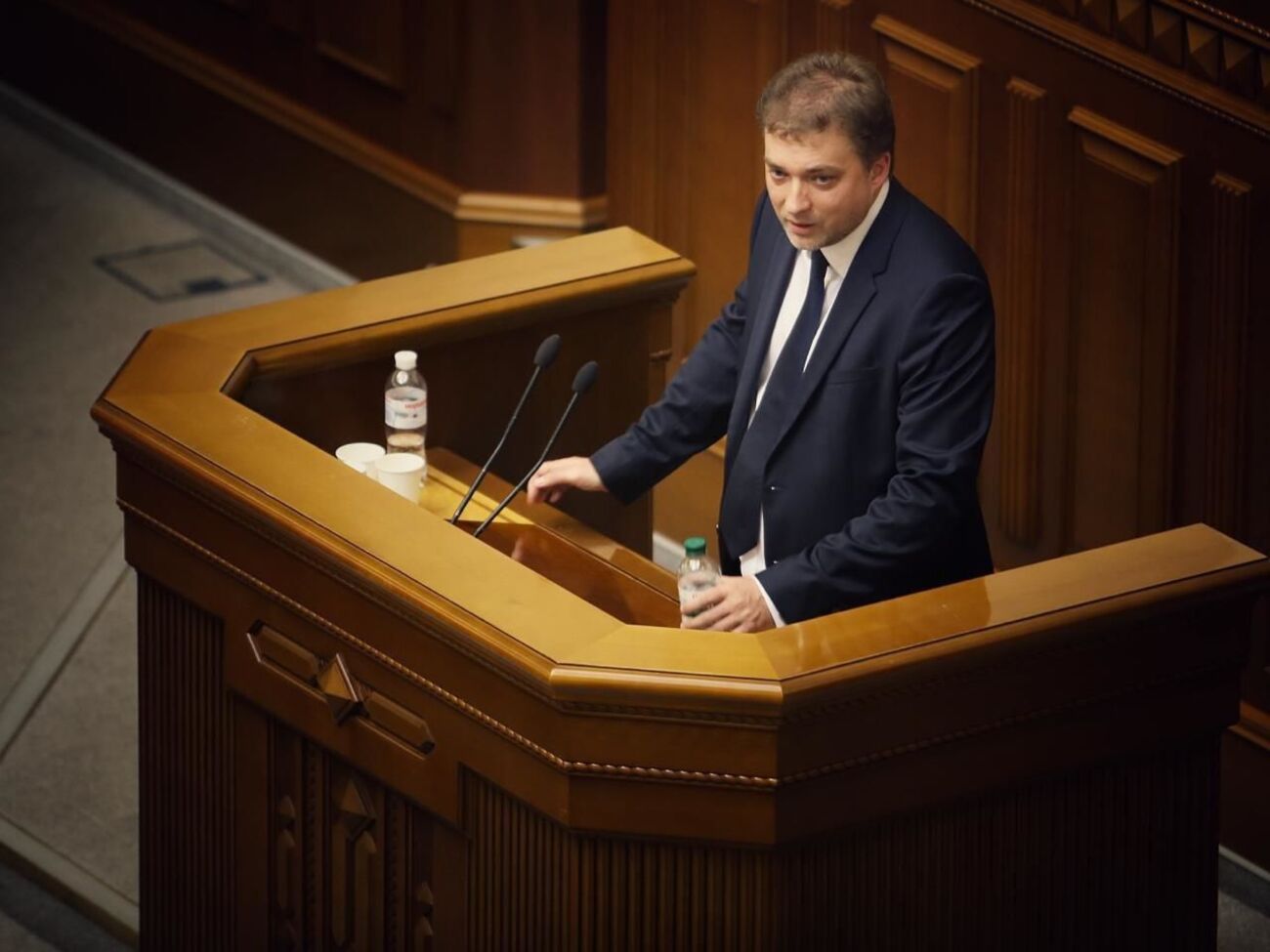 Загороднюк (на фото) сменил Степана Полторака на посту главы Минобороны